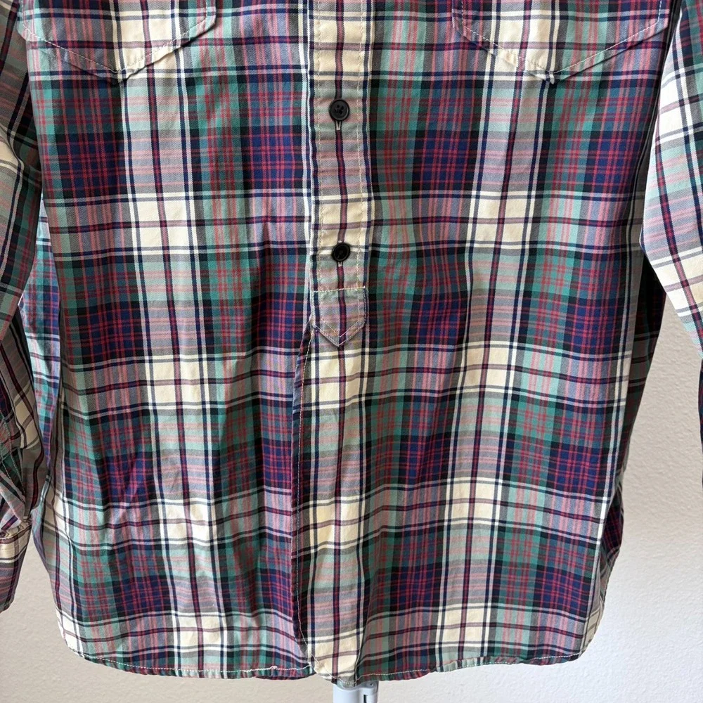 Polo Ralph Lauren Woodsman Work Shirt XL Plaid Flannel Button Up Heritage Preppy